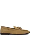 Loro Piana Francis Walk Suede Loafers In Brown