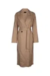 Loro Piana Women Freddy Db Coat Only Double In Black