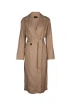 Loro Piana Women Freddy Db Coat Only Double In Brown