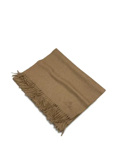 Loro Piana Fringed Scarf In Metallic