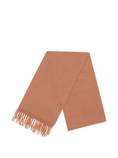 Loro Piana Fringed Scarf In Brown