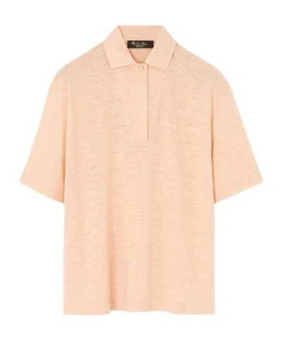 Loro Piana Gargano Polo Shirt In Neutral