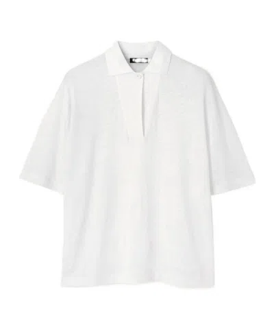 Loro Piana Gargano Polo Shirt In White