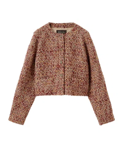 Loro Piana Geneva Jacket In Brown