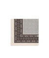 Loro Piana Geometric-pattern Scarf In Gray