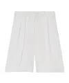 Loro Piana George Bermuda Shorts In White
