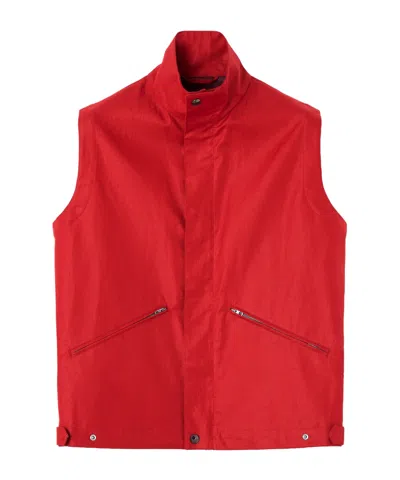 Loro Piana Geri Vest In Red