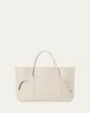 Loro Piana Logo-embossed Tote Bag In A0if Light Travertine Sun