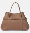 Loro Piana Ghiera Large Leather Shopper
