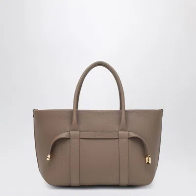 Loro Piana Dolce & Gabbana Suede Tote Bag With My Sicily Padlock Detail In Purple