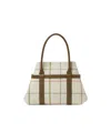 Loro Piana Ghiera Small Handbag In White
