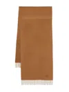 Loro Piana Grand Unita Scarf In Brown