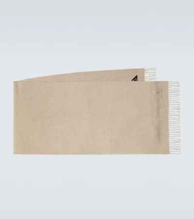 Loro Piana Grande Unita Cashmere Scarf In Sand