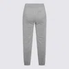 Loro Piana Grey Wool Pants In Flannel Melange
