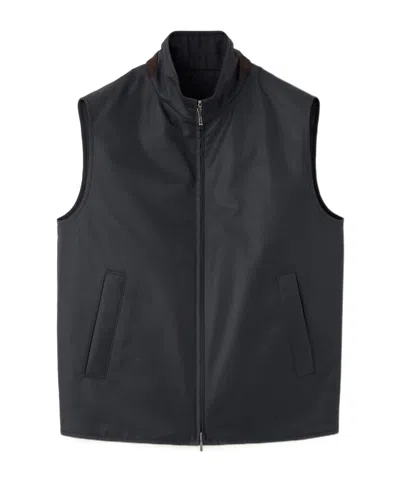 Loro Piana Grian Vest In Blue