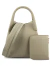 Loro Piana Hammered Calfskin Top-handle Backpack In Neutral