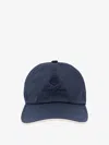 Loro Piana Embroidered Logo Baseball Cap In Blue