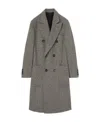 Loro Piana Herwin Double Breasted Coat In Gray