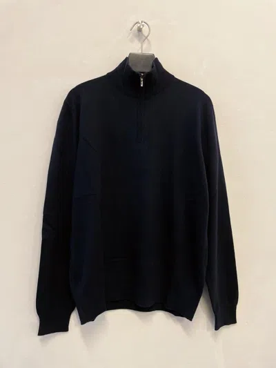 Loro Piana High-neck Knitted Jumper In Black