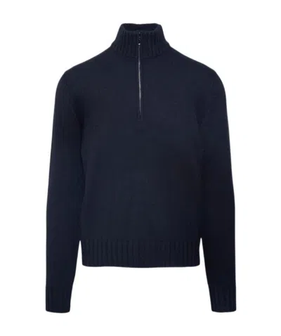 Loro Piana High-neck Sweater In Black