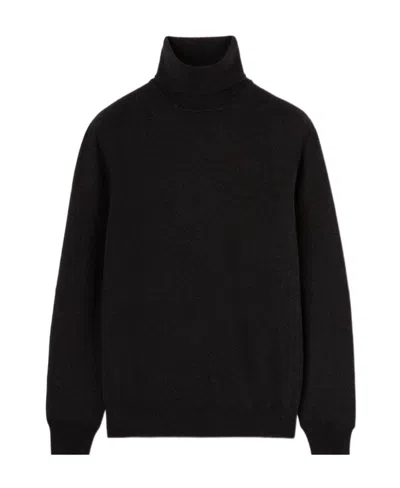 Loro Piana High-neck Sweater In Black
