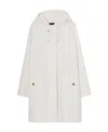 Loro Piana Hooded Long-sleeved Casual Jacket In White