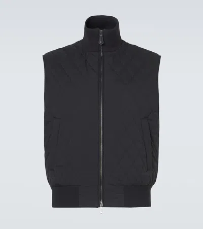 Loro Piana Hopton Quilted Vest In Blue
