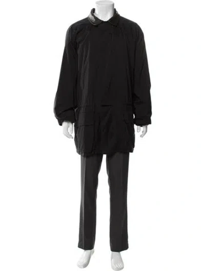 Pre-owned Loro Piana Horsey 1992 Parka In Black