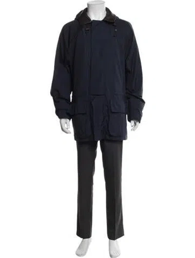 Pre-owned Loro Piana 'horsey' Parka In Blue