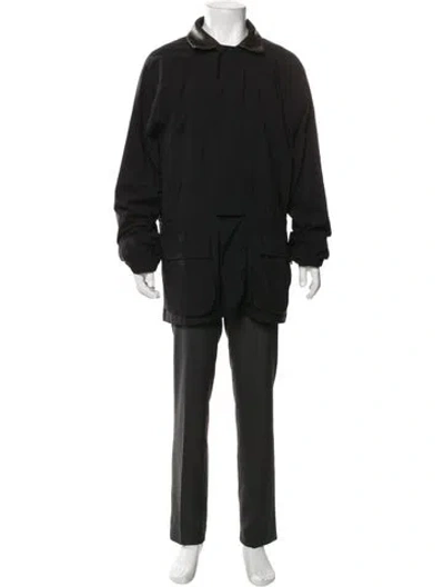 Pre-owned Loro Piana Horsey Twenty K Storm System Parka In Black