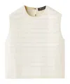 Loro Piana Hydrangea Top In Neutral
