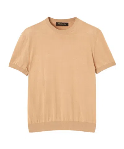Loro Piana Ice Wish Crewneck In Sand