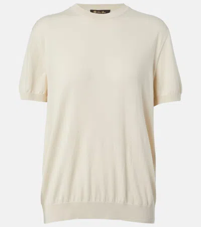 Loro Piana Ice Wish Knitted Cotton Top