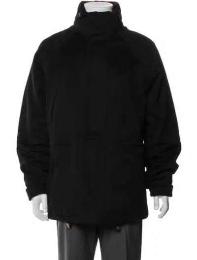 Pre-owned Loro Piana Icer Cashmere Parka In Black
