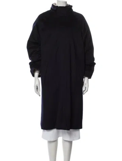 Pre-owned Loro Piana Icer Cashmere Parka In Blue