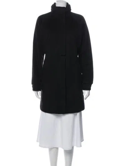 Pre-owned Loro Piana Icery Long Cashmere Coat In Black