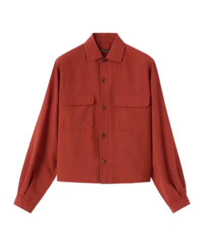 Loro Piana Ida Shirt In Red