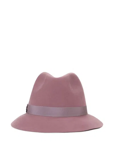 Loro Piana Ingrid Fedora Hat In Pink