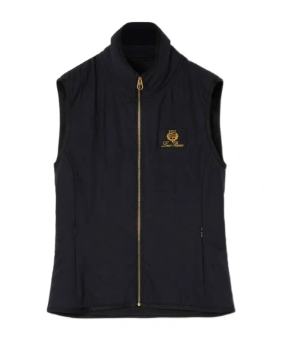 Loro Piana Ivory Vest In Black