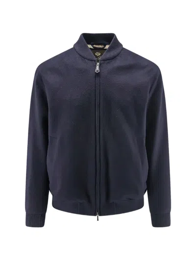 Loro Piana Ivy Bomber Jacket In 블루