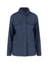 Loro Piana Jacket "windmate®" In Blue