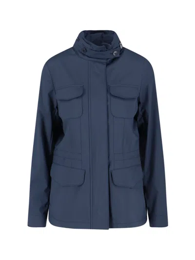 Loro Piana Jacket "windmate®" In Blue
