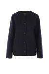 Loro Piana Blaney Double Cashmere Shirt Jacket In Blue
