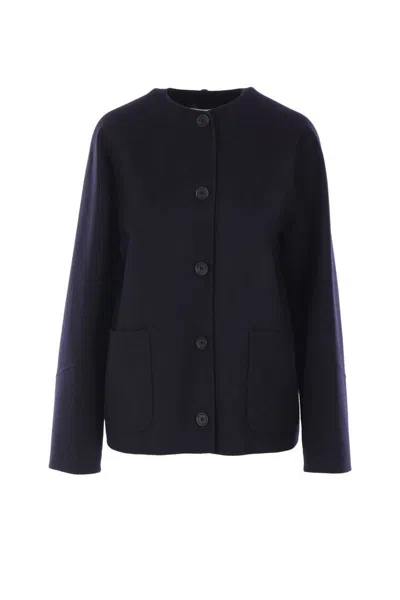 Loro Piana Women Cashmere Blaney Jacket In Blue