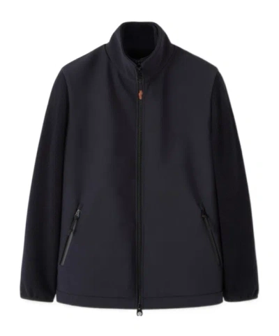 Loro Piana Jackson Hole Bomber Jacket In Blue