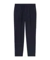Loro Piana Creased Trousers In Blue