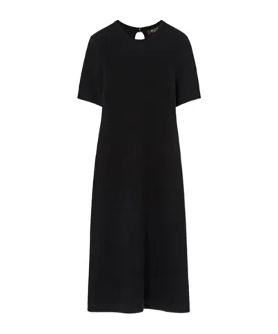 Loro Piana Jarilla Dress In Black