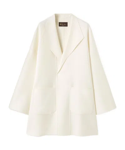 Loro Piana Jeff Coat In Neutral