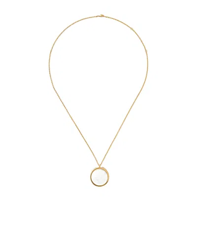 Loro Piana Jewel Box Necklace In White
