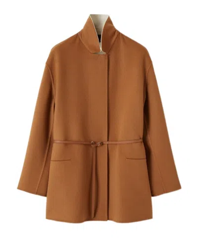 Loro Piana Jimi Coat In Brown